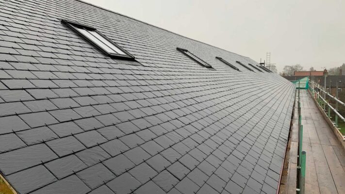 roof maintenance work