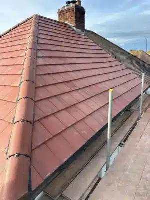 new roof installation on residential property
